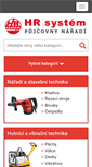 Mobile Screenshot of hrsystem.cz